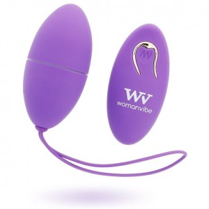 Alsan purple silicone remote-controlled vibrating tube by WOMANVIBE