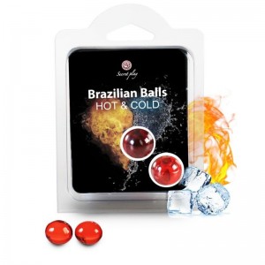 Coppia di palline brasiliane effetto caldo/freddo di SECRETPLAY