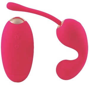 G-Spot Vibrator with Remote Control IOWA Pink by TREASURE