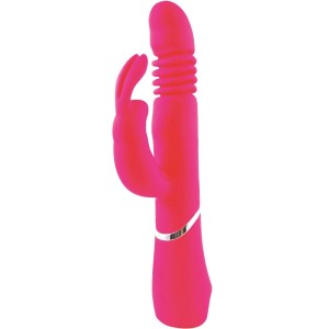 Rabbit vibrator with up-and-down motion MISSOURI Pink by TREASURE