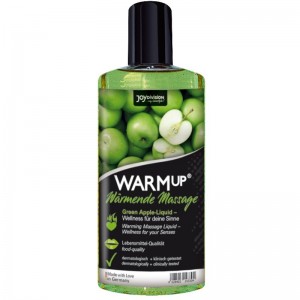 Green apple massage gel with warming effect "WARMUP" 150 ml by JOYDIVISION