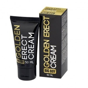 Cream that helps stimulate erection Big Boy Golden Erect 50 ml by COBECO