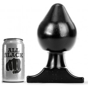 Plug anale 19 X 11 cm di ALL BLACK