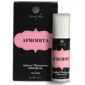 Olio da corpo per donna con profumo afrodisiaco "AFRODITA" 20 ml di SECRETPLAY