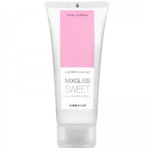 Bubble gum flavored lubricant 70 ml by MIXGLISS