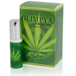 Liquid vibrator with extracts of cannabis seed oil 6 ml by OLIMPYA