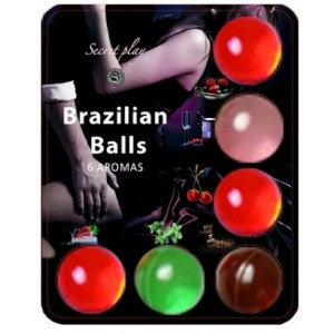 Set of Brazilian fruit aroma balls from SECRETPLAY