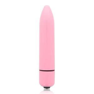 THIN pink vibrating bullet by GLOSSY