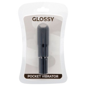 Mini Pocket Vibrator Black color by GLOSSY