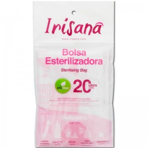 Microwave sterilizing bag "IRISANA" 1 piece by IRISCUP