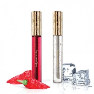 Pair of Kissable Nip Gloss Stimulating Nipple Oils Hot and Cold Effect by BIJOUX