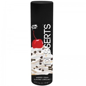 Water-based lubricant with whipped cream flavor 89 ml by WET DESSERT
