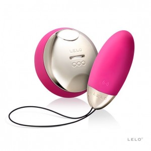 LYLA 2 cherry red vibrating ovule with remote control by LELO