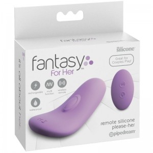 PLEASE-HER wearable vibrator with remote control by PIPEDREAM