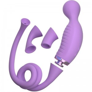 Ultimate Climax-Her vibrator and clitoral sucker from the Fantasy For Her series by PIPEDREAM