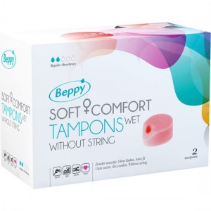 SOFT-COMFORT moist menstrual pads 2 units by BEPPY