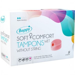 SOFT-COMFORT moist menstrual pads 8 units by BEPPY