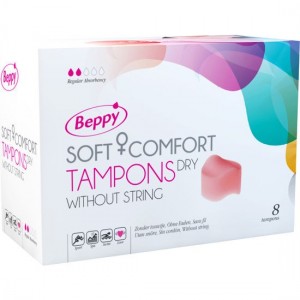 SOFT-COMFORT dry menstrual pads 8 units by BEPPY