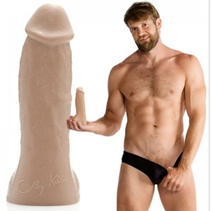 Colby Keller 19.5 cm penis replica dildo by FLESHJACK
