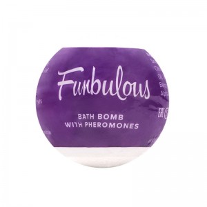 Sensual bath bomb with pheromones FUN floral-fruity fragrance by OBSESSIVE