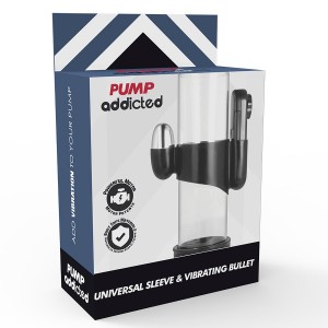 PUMP ADDICTED's Pump Penis Developer with Vibrating Bullet