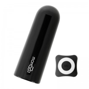 Vibrating Bullet with Remote Control NIX Black by MORESSA