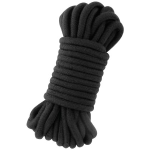 Black cotton kinbaku/shibari rope 5m by darkness