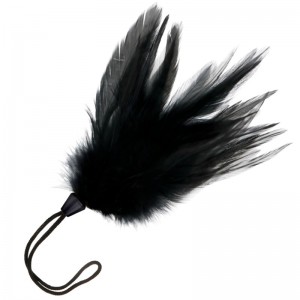 Black tickling feathers 17 cm by DARKNESS