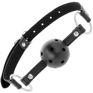 Black Breathable Ball Gag by DARKNESS