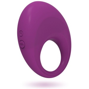 DYLAN Purple vibrating phallic ring by COVERME
