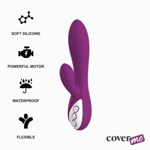 Rabbit and G-Spot Vibrator "TAYLOR" by COVERME