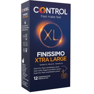 Finissimo condoms size XL 12 units by CONTROL