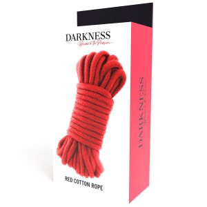 Red cotton kinbaku/shibari rope 10m by darkness
