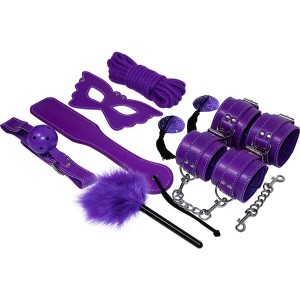 All-Purple BDSM Kit by EXPERIENCE