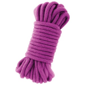 Purple cotton kinbaku/shibari rope 10m by darkness