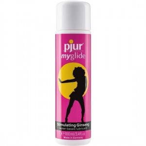 Stimulating Lubricant "MYGLIDE" water-based Ginseng 100 ml by PJUR