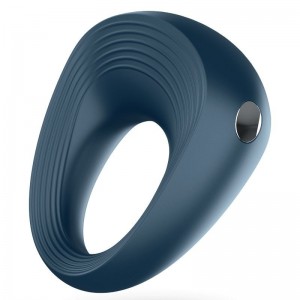 POWER RING 2 Blue Vibrating Phallic Ring by SATISFYER