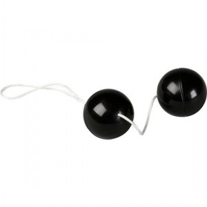 Black pleasure balls from SEVENCREATIONS