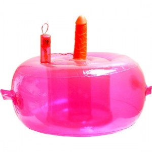 Inflatable seat with vibrating phallus ECSTASY LOUNGE by SEVEN CREATIONS