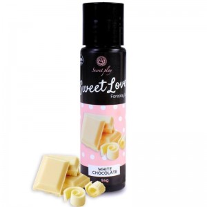 "SWEET LOVE" white chocolate-flavored lubricating gel 60 ml by SECRETPLAY