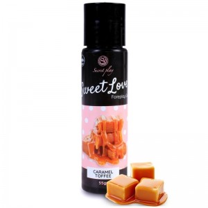 "SWEET LOVE" caramel-flavored lubricating gel 60 ml by SECRETPLAY