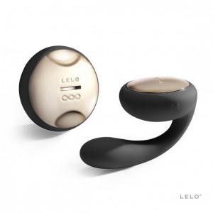 Couples stimulator vibrator with remote control "IDA" Black by LELO