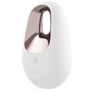 WHITE TEMPTATIONS LAY-ON White Vibrating Massager by SATISFYER