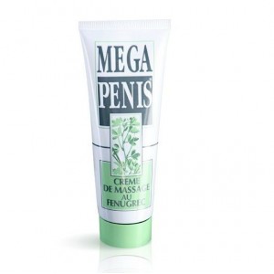 Penis massage cream with fenugreek MEGA PENIS 75 ml by RUF