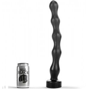 Anal dildo with alternating diameters 41.5 cm by ALL BLACK