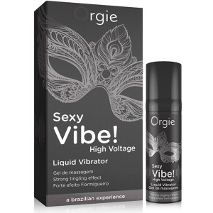 Vibratore liquido extra forte "SEXY VIBE!" 15 ml di ORGIE