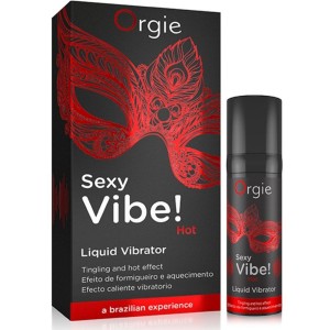 Liquid vibrator with hot effect "SEXY VIBE!" 15 ml by ORGIE