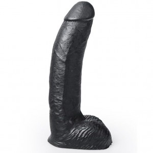 GEORGE black 22 cm realistic phallus dildo from HUNG SYSTEM