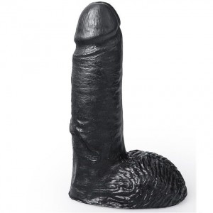 Realistic black "CESAR" phallus 19 cm by HUNG SYSTEM