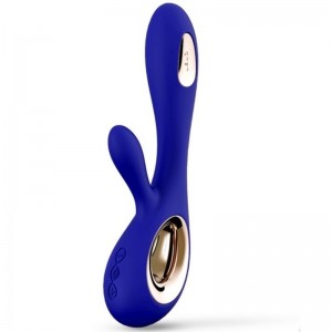 SORAYA WAVE Night Blue Rabbit and G-Spot Vibrator by LELO